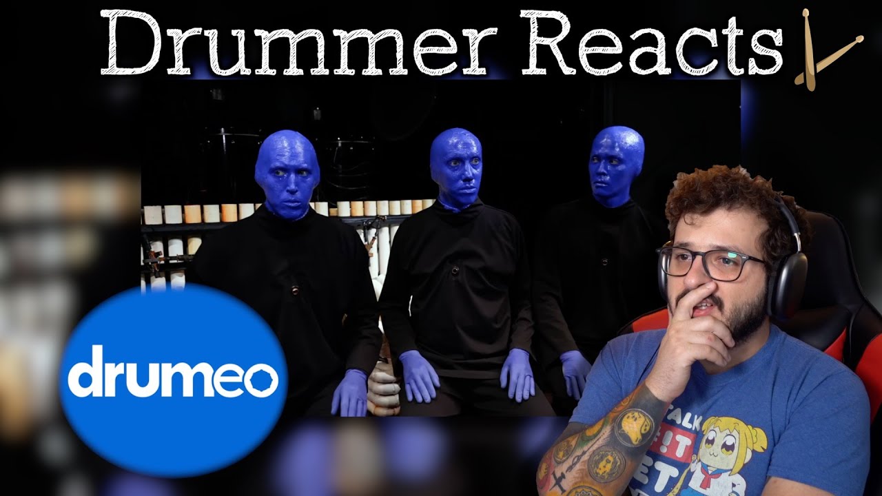 Drummer Reacts to @bluemangroup  Hears 