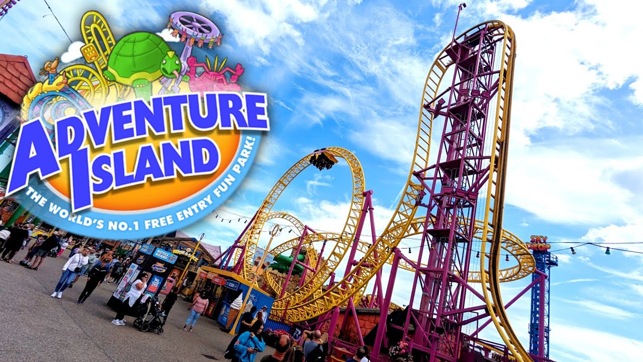 Adventure Island Vlog 2023 | Southend On Sea