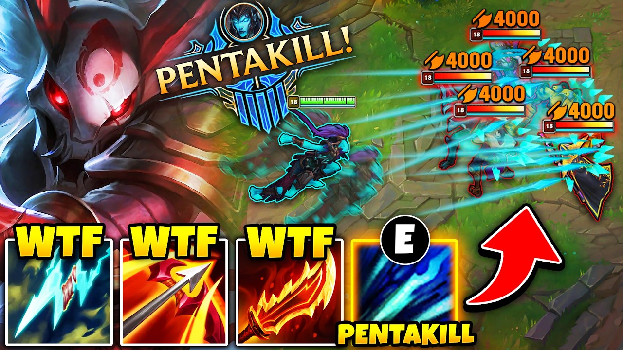 THE MOST FED GAME OF KALISTA I'VE EVER HAD ON THIS CHANNEL... (PENTAKILL)