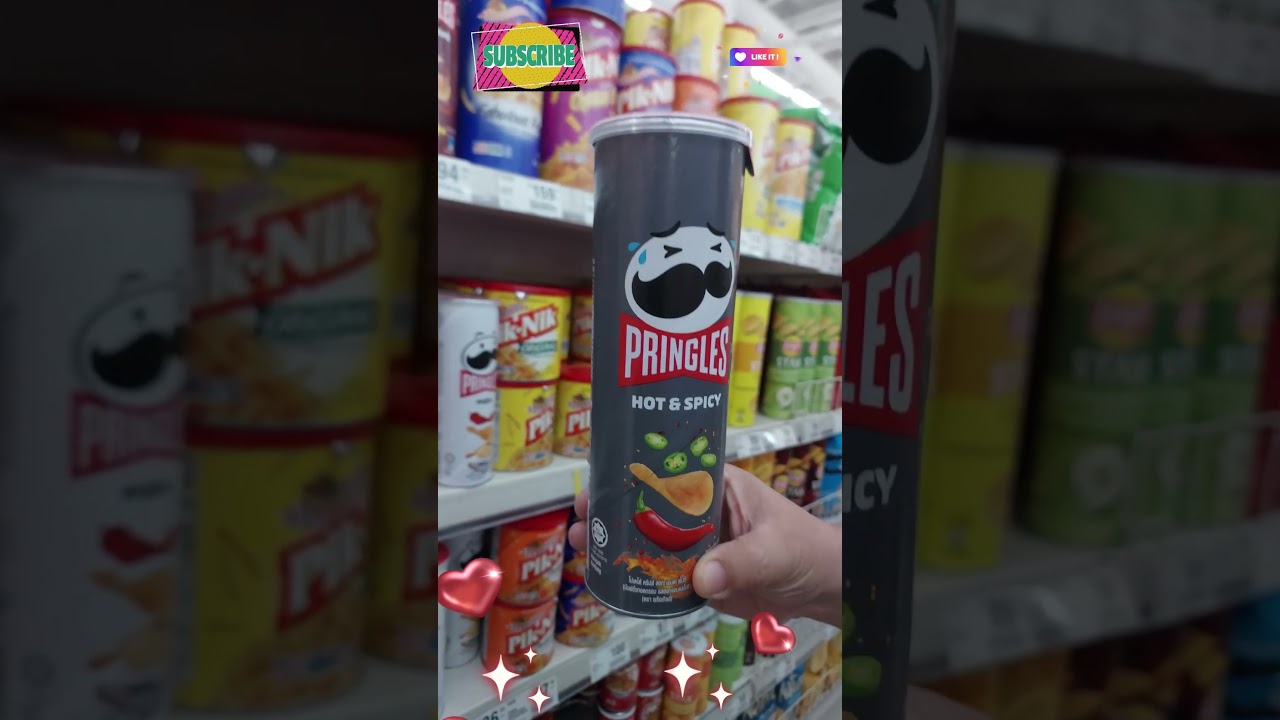 Spice Up Your Snacking with Pringles Hot & Spicy! #shorts