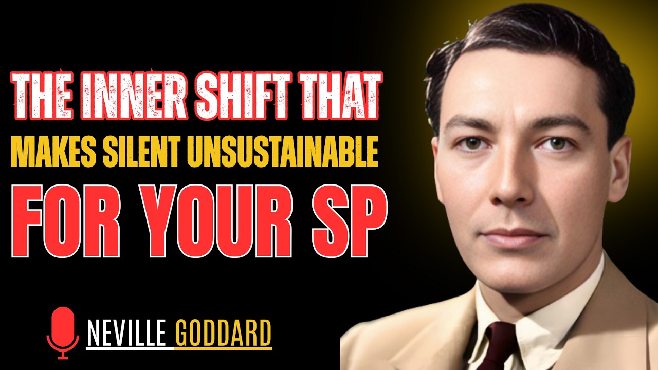 The Inner Shift That Makes Silence Unsustainable for Your SP | Neville Goddard Inspired Motivation
