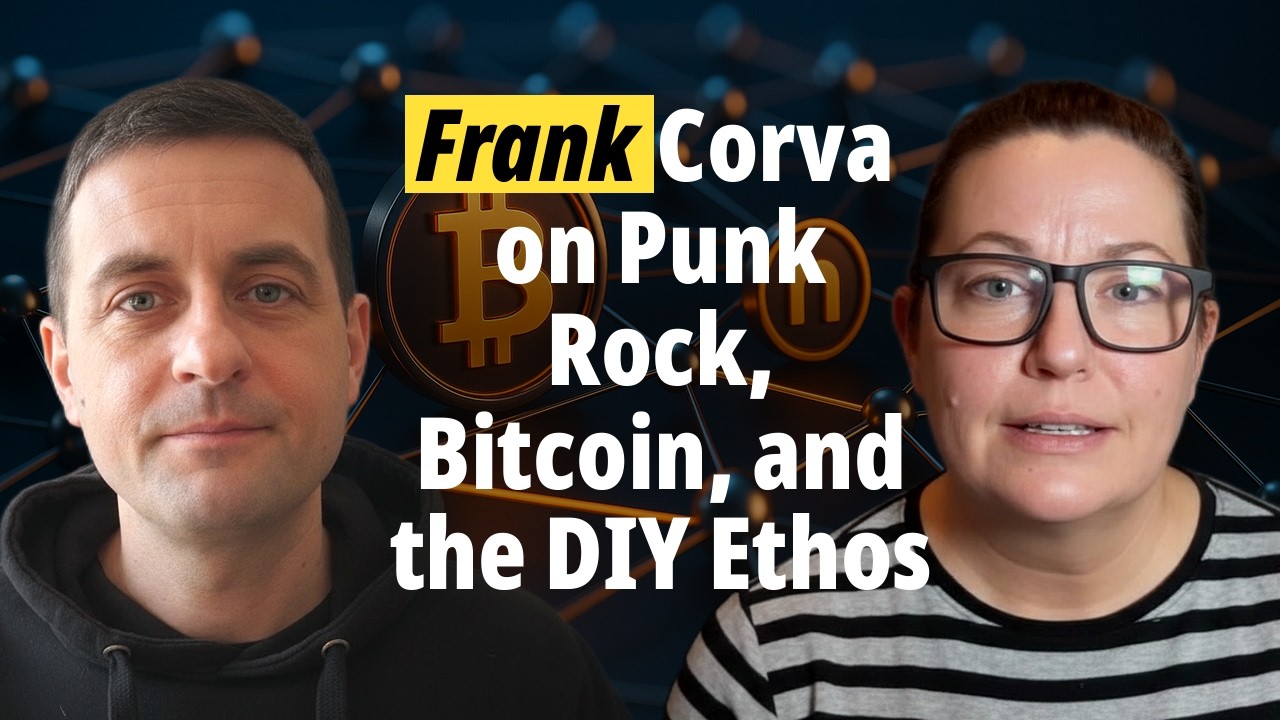 Frank Corva on Punk Rock, Bitcoin, and the DIY Ethos