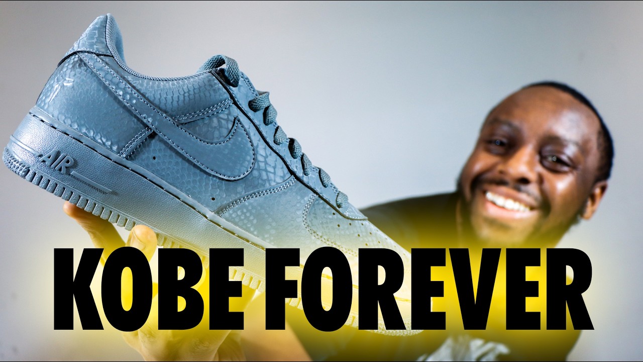 Nike Air Force 1 Kobe Forever Cool Grey Schopes On Foot Review QuickSchopes 891 Schopes IB0018 004