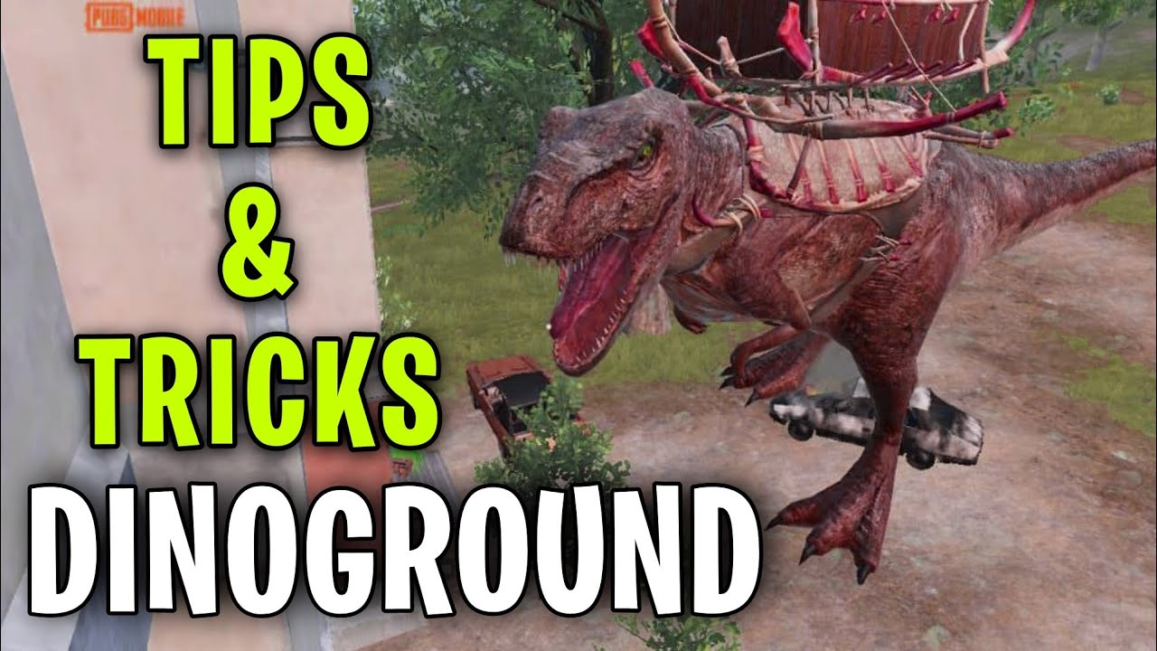 10 NEW TIPS AND TRICKS DINOGROUND UPDATE 2.6 PUBG MOBILE