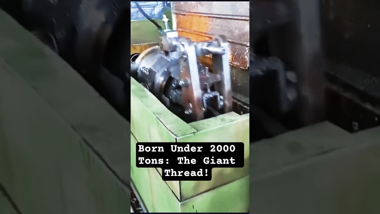 Extreme Spiral Forging! Hidden Process Behind Mega Industrial Threads Revealed 🔅