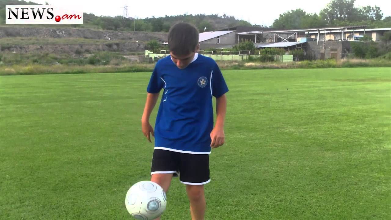 13-year-old Armenian football player is said to be future star