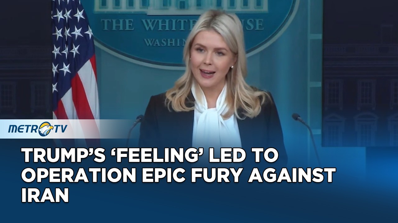 Trump Predicted Iran Would Strike, Leavitt Claims