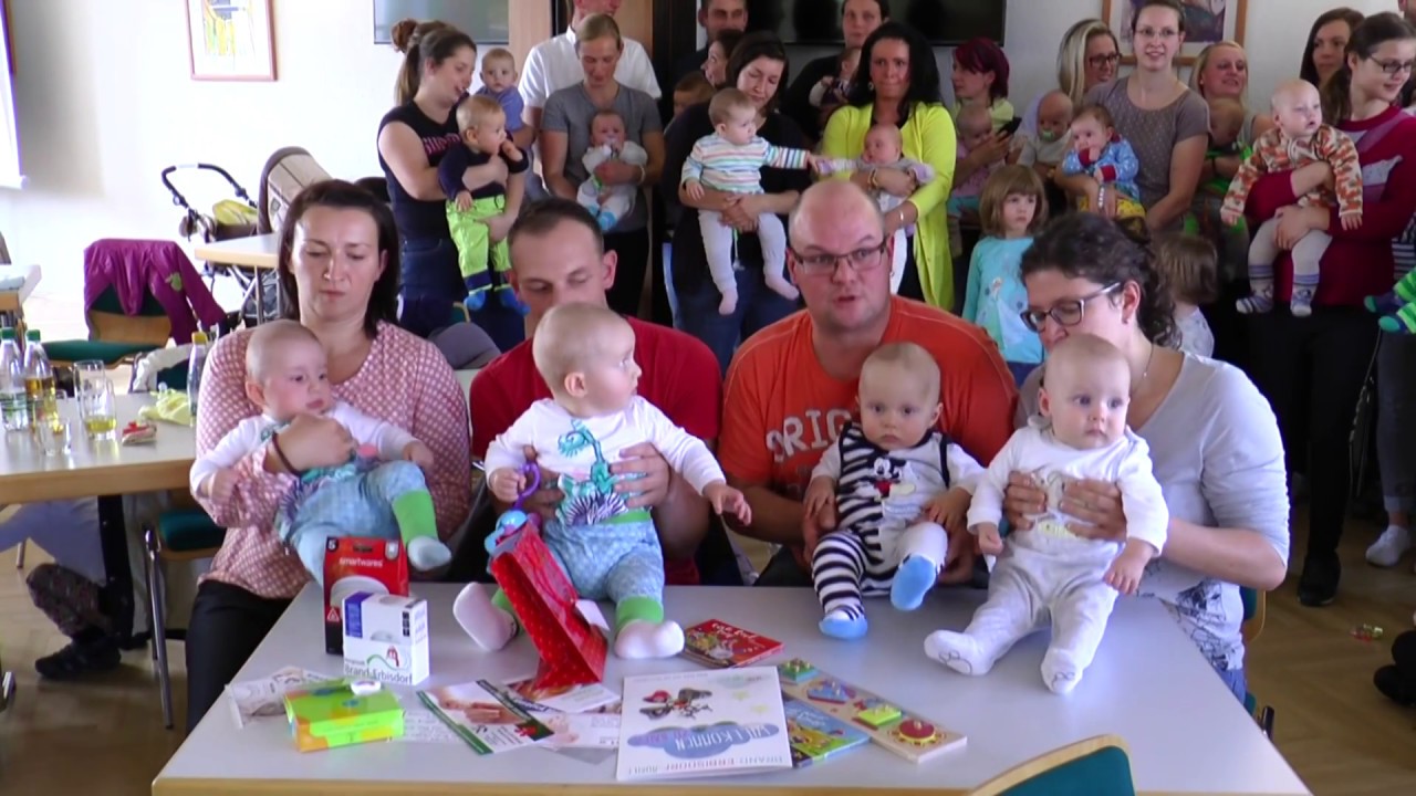 Begrüßungsgeschenke für die neuen Erdenbürger in Brand-Erbisdorf