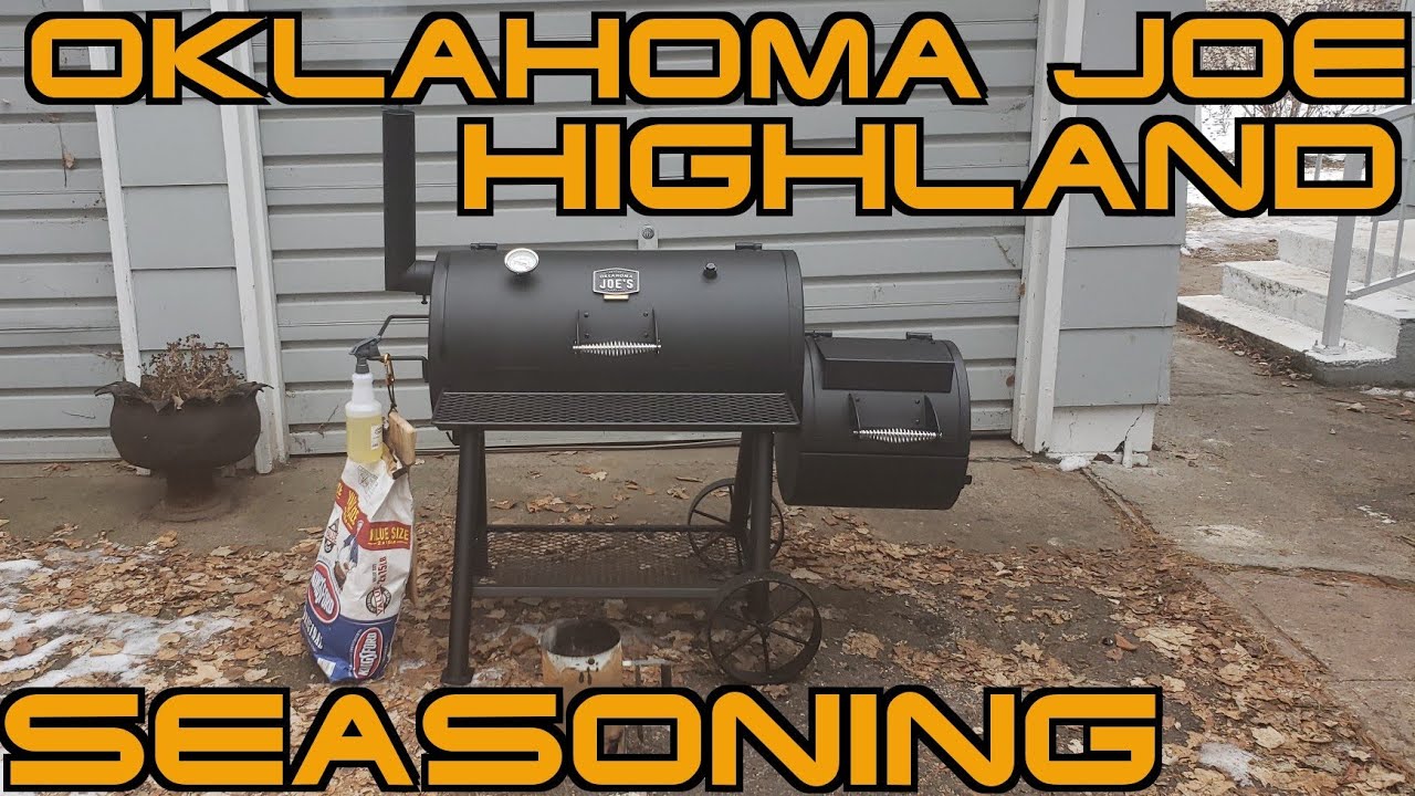 Приправляем коптильню Oklahoma Joe's Highland Offset!