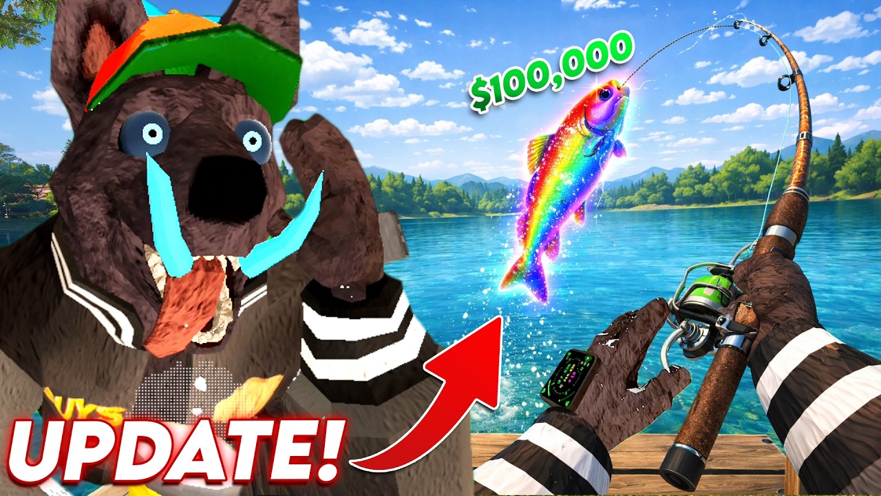 NEW FISHING UPDATE IS WILD in Animal Company