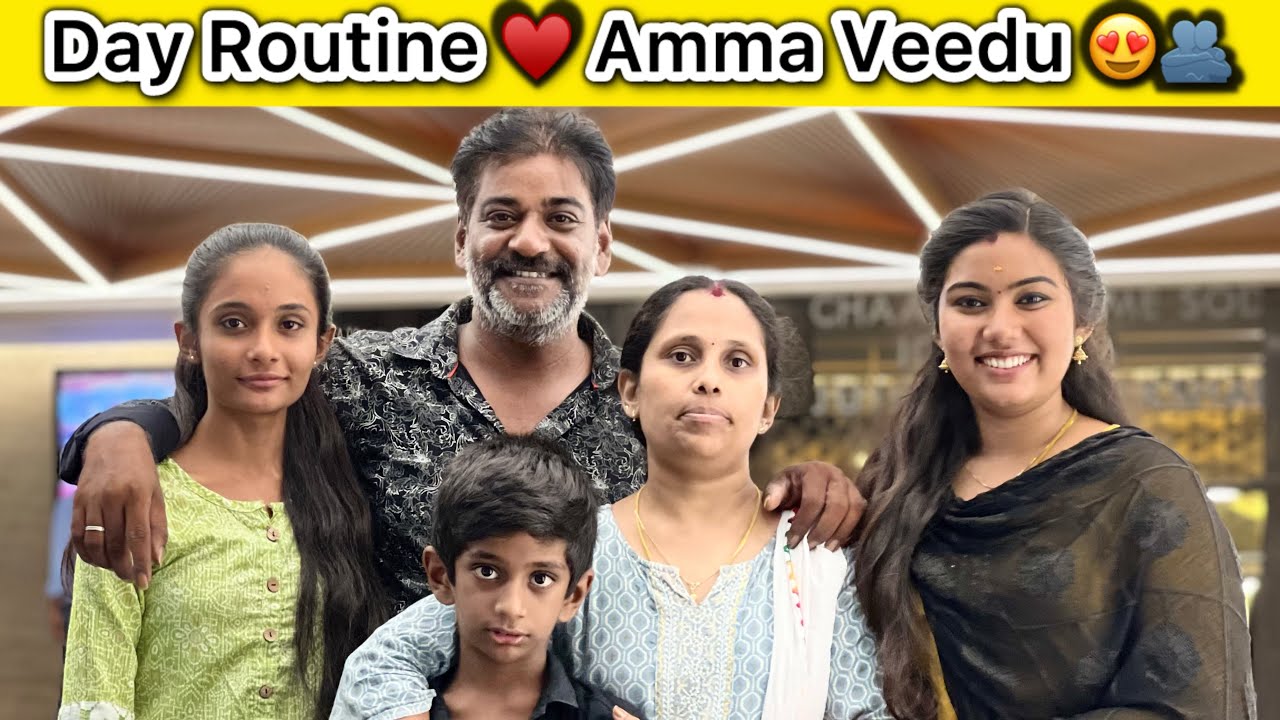 ♥️Day Routine😍Amma Veetuku Vandhutom🫂🥹#charulifestyle #aswincharu #trending #youtube #amma #love