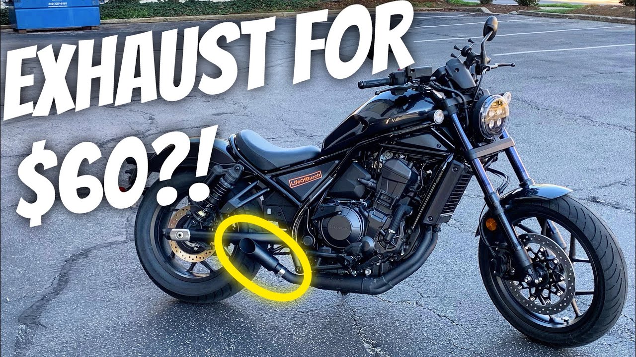 I Got The CHEAPEST Rebel 1100 Exhaust I Could Find... Does It SUCK?!