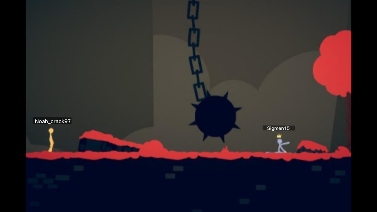 LA PARTIDA MAS BUG DE stick fight con mi amigo