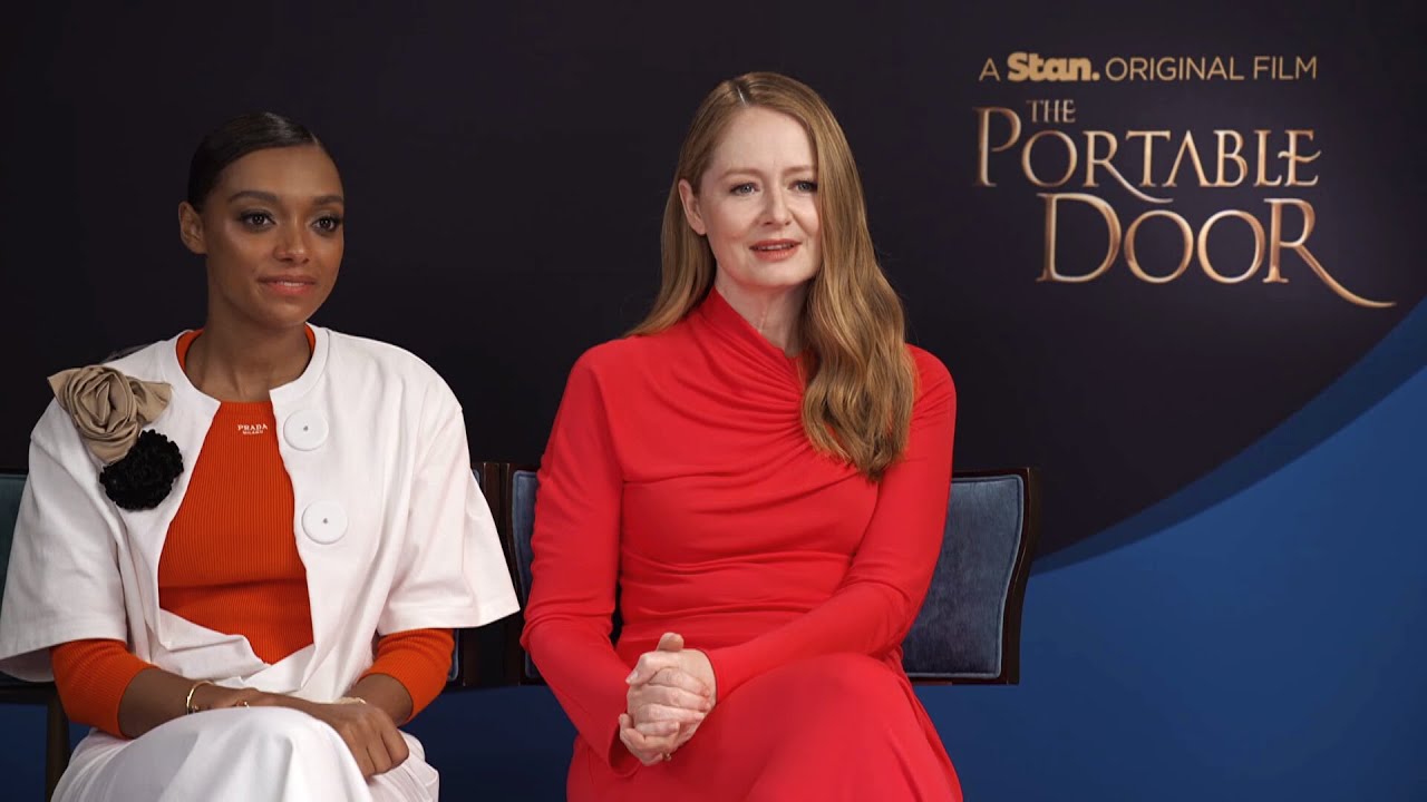 Miranda Otto and Sophie Wilde on 'The Portable Door' | News Breakfast
