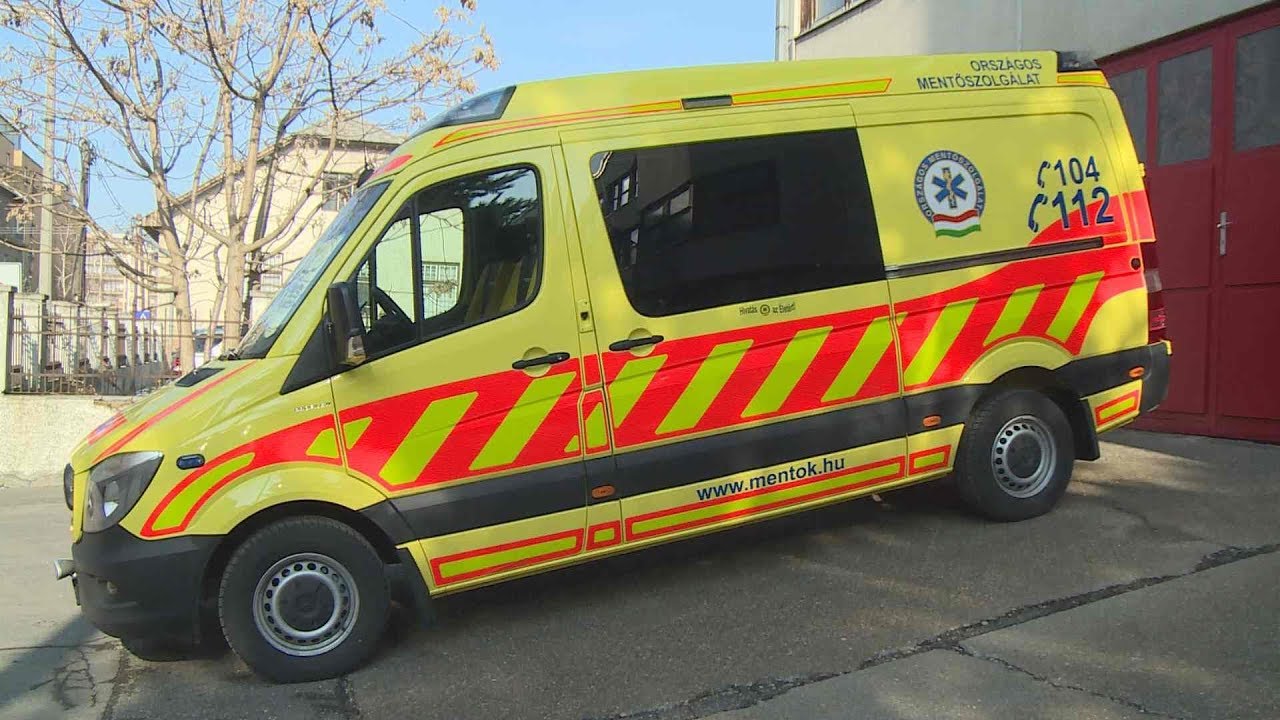 A győri mentők új autója
