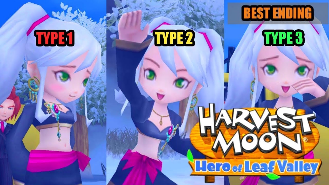 BEST ENDING  | HARVEST MOON : HERO OF LEAF VALLEY