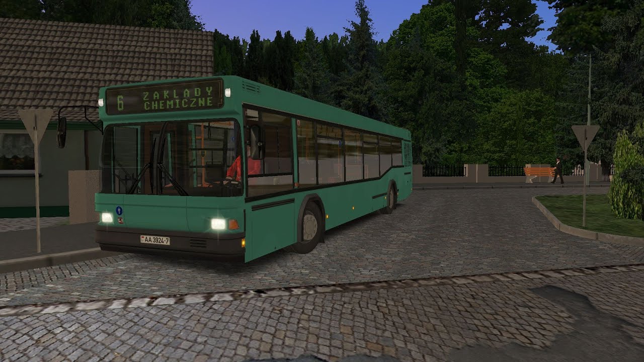 OMSI 2 Hornaszewo v1.0 M301 CityBus MAZ 103 Linia 6