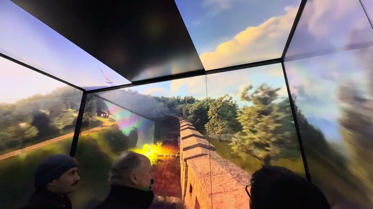 N Seoul Tower Elevator (2025-01-11, Seoul, South Korea) [4K HDR]