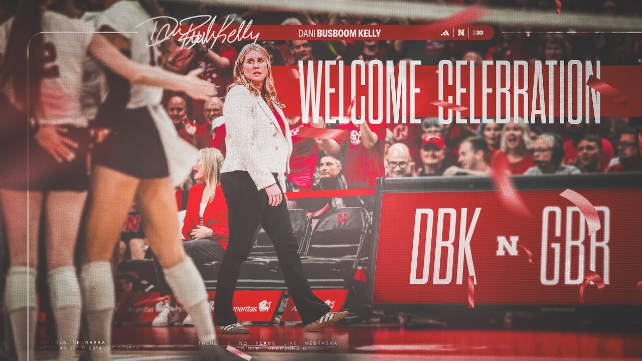 Dani Busboom Kelly Introduced as Head Coach of Nebraska Volleyball