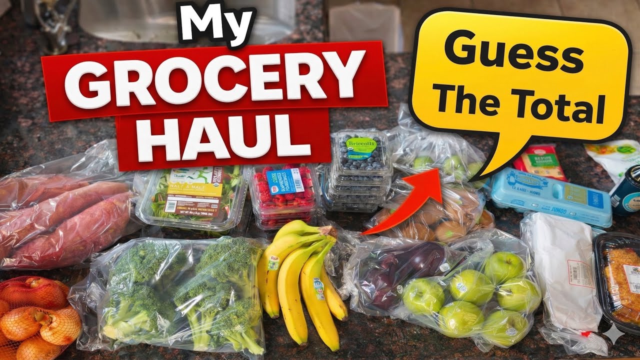 My Grocery Haul With Prices - Fresh Food, Quick Meals, and Easy Snacks!