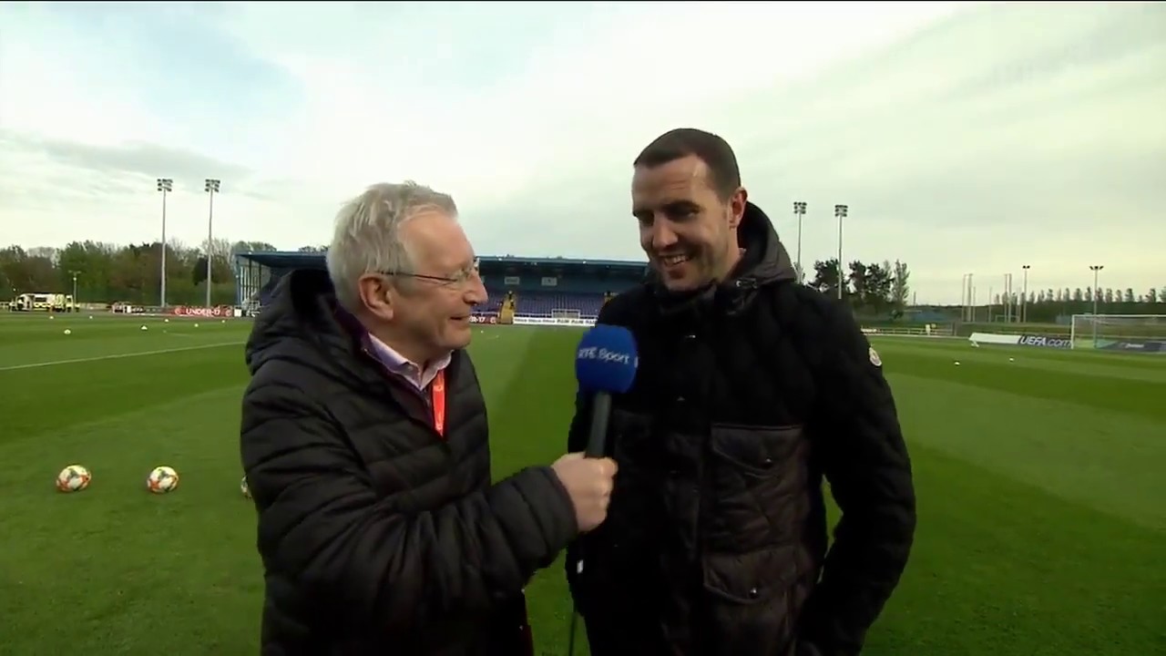 John O'Shea gives retirement interview to RTÉ Sport
