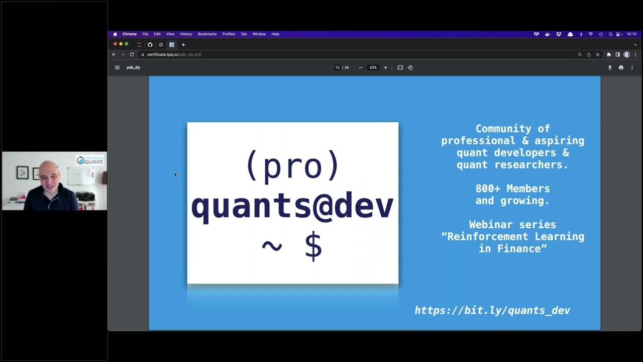 PyData | DIY Quantitative Stock Market Investing