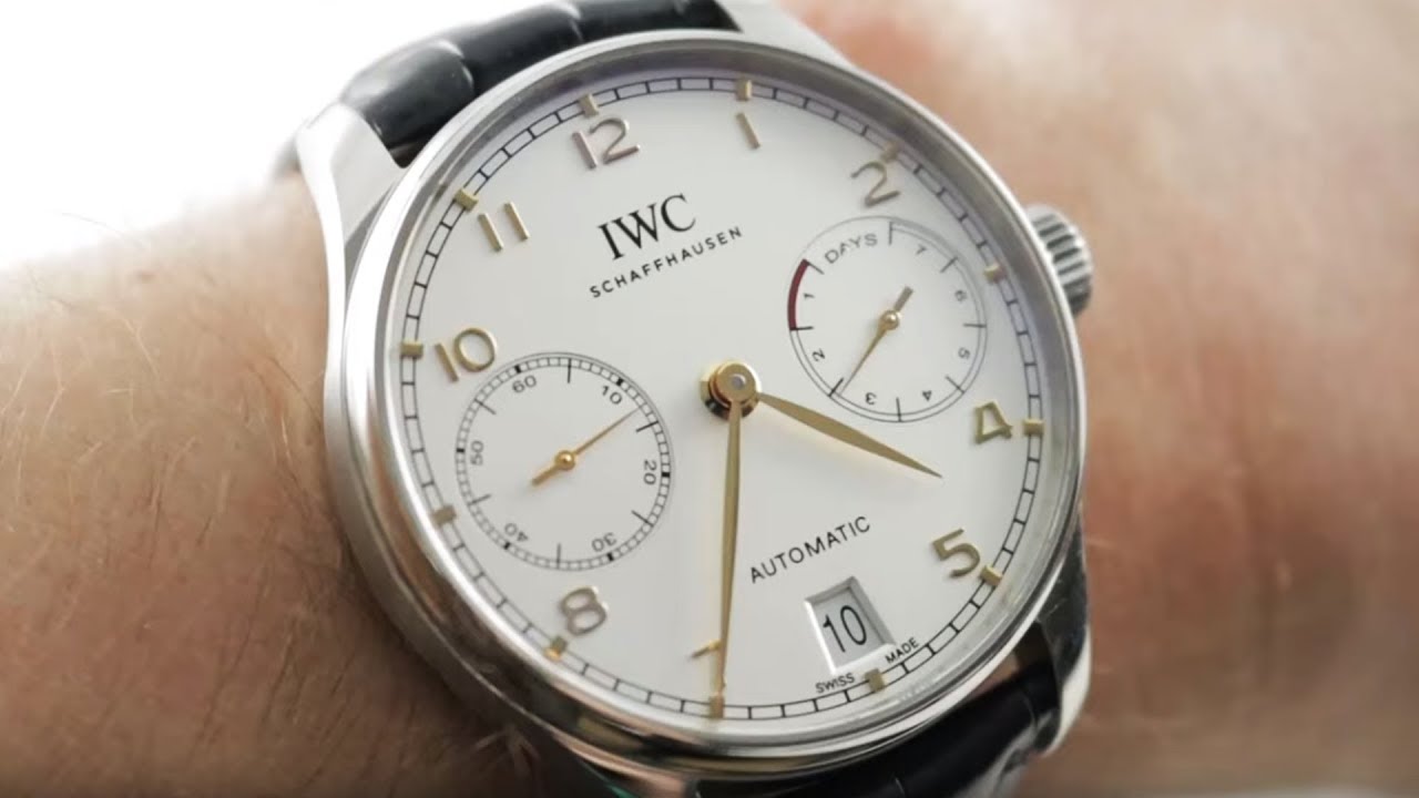 IWC Portugieser Automatic 7-Day IW5007-04 | Silver Dial Full Review & Features
