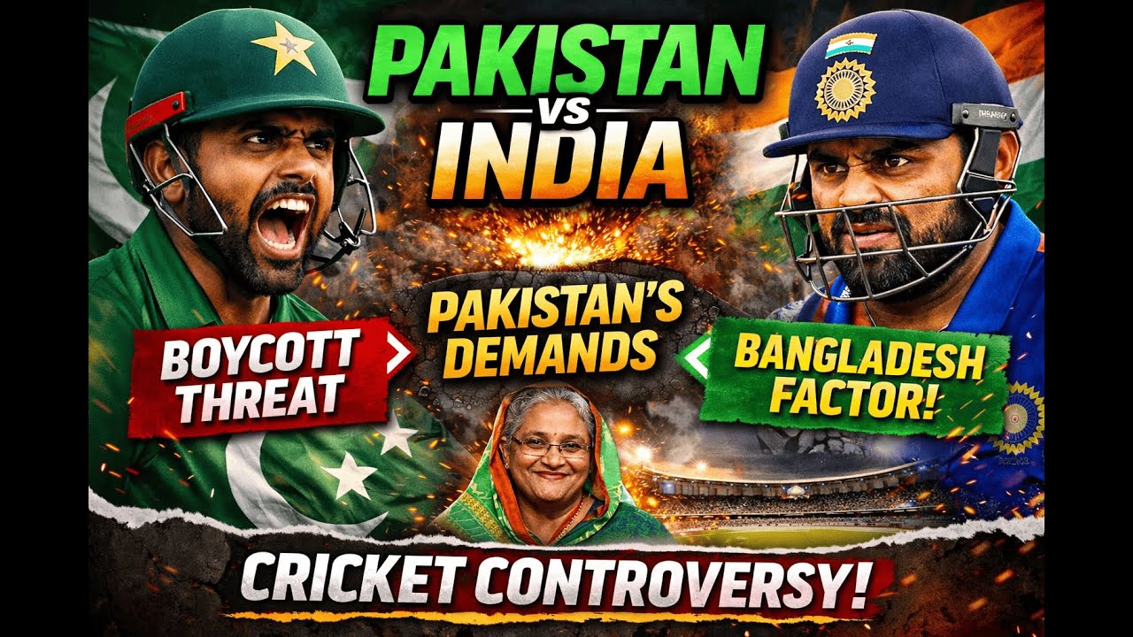 Cricket or Politics? Pakistan’s Strong Demands Before India Match | Syed Yasir Shah