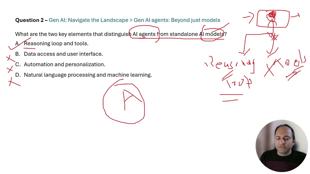 Part-5 [ 2026 ] Google Generative AI Certification Questions Explained (Beginner Friendly) | Gen AI