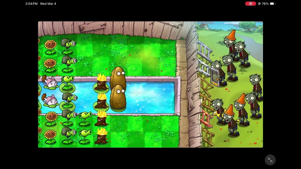 Plants vs. Zombies™ - Survival: Pool (Walktrough)