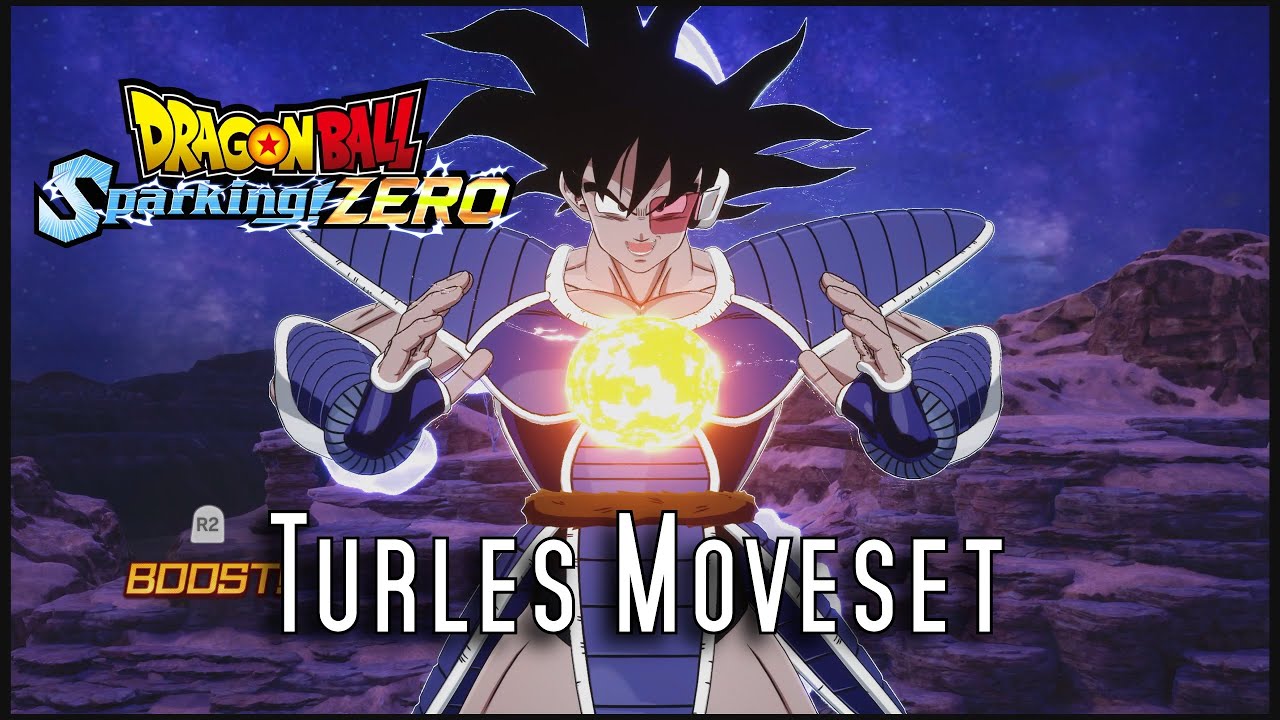 Dragon Ball Sparking ZERO Turles Moveset