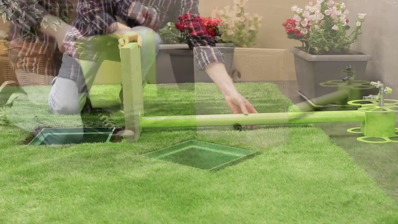 Fontana da Giardino con Rubinetto e Portatubo Integrato Belfer 42/SRF