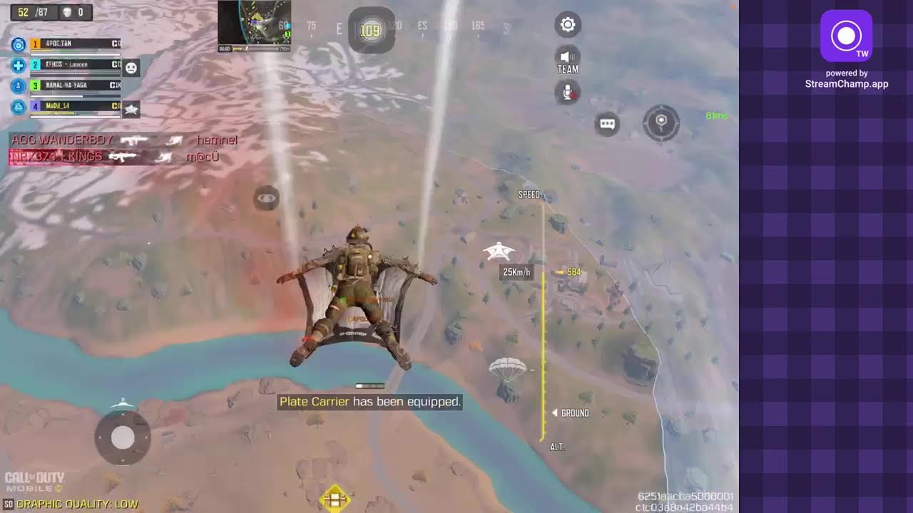 Broadcast powered by StreamChamp