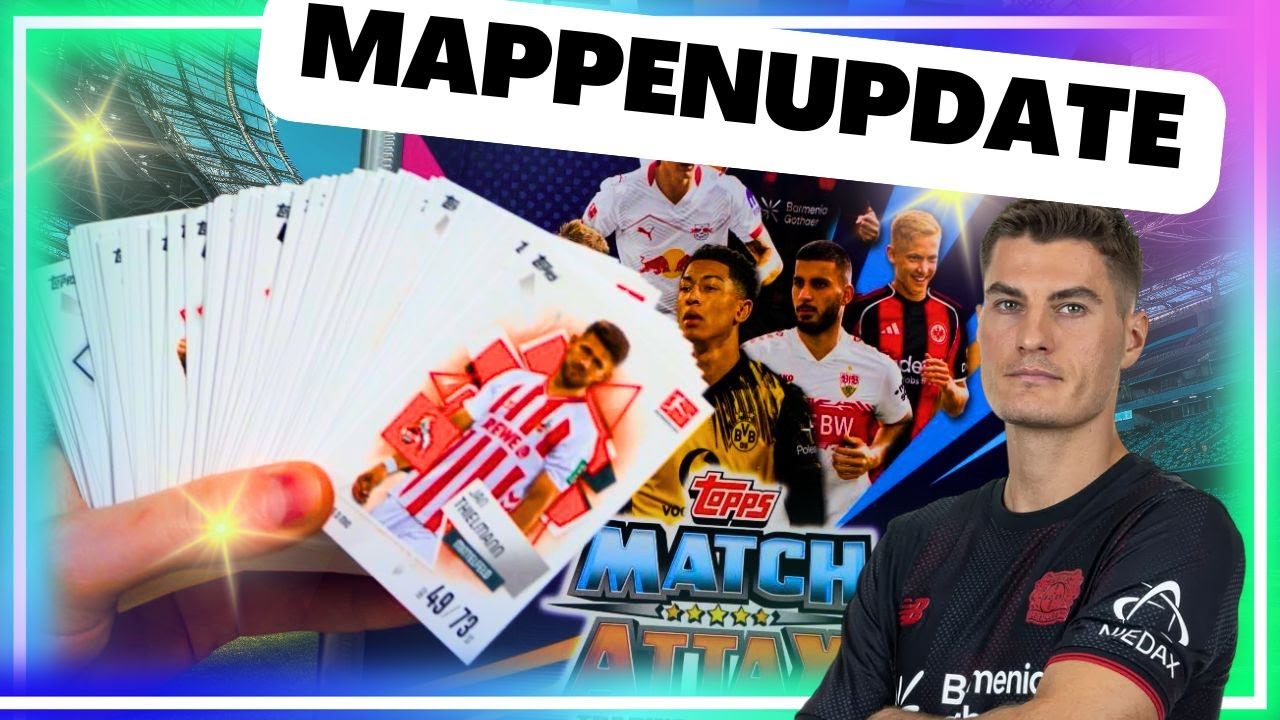 ALLES KOMPLETT?! MAPPENUPDATE 3 😱🔥 MATCH ATTAX BUNDESLIGA 2025/26