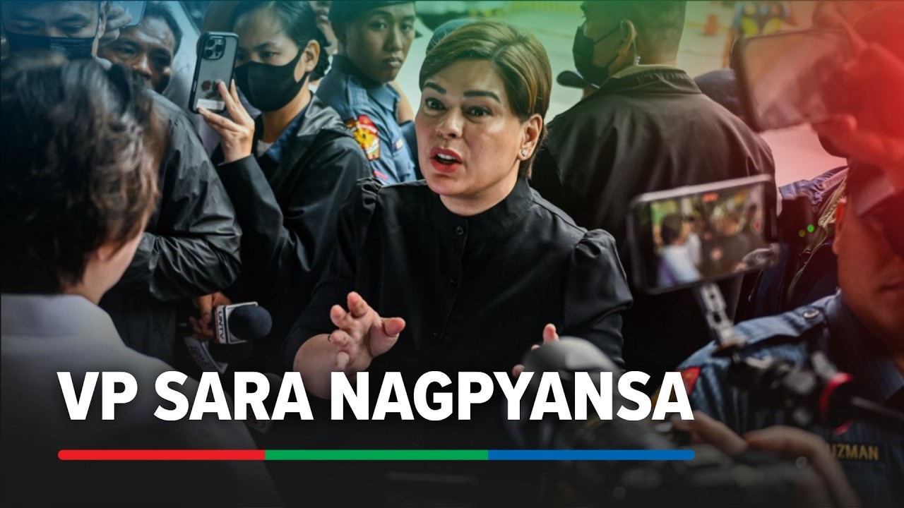 VP Sara nagpyansa ng halagang P360K sa grave threats case | ABS-CBN News