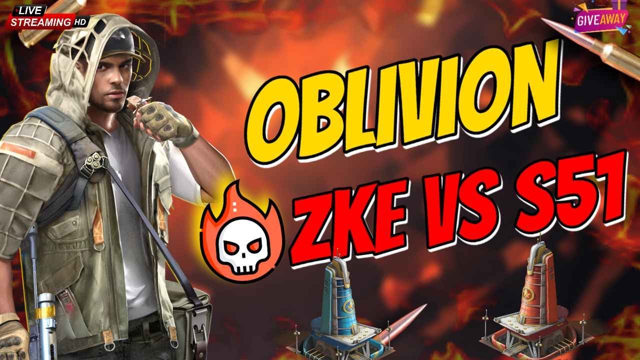 🔴 LIVE  🔥  Operation Oblivion 🔥 ZKE 96 Vs S51 51 ⭐ Clash of Alliances :: Last Shelter Survival