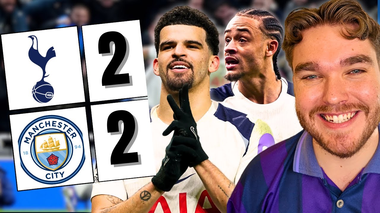 Solanke & Simons MASTERCLASS! | Tottenham 2-2 Manchester City