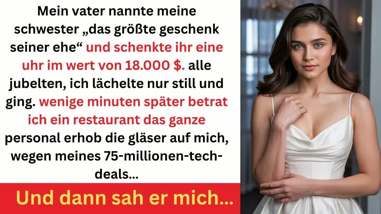 Mein Vater ehrte meine Schwester doch Minuten später stand ganz Paris für MICH auf