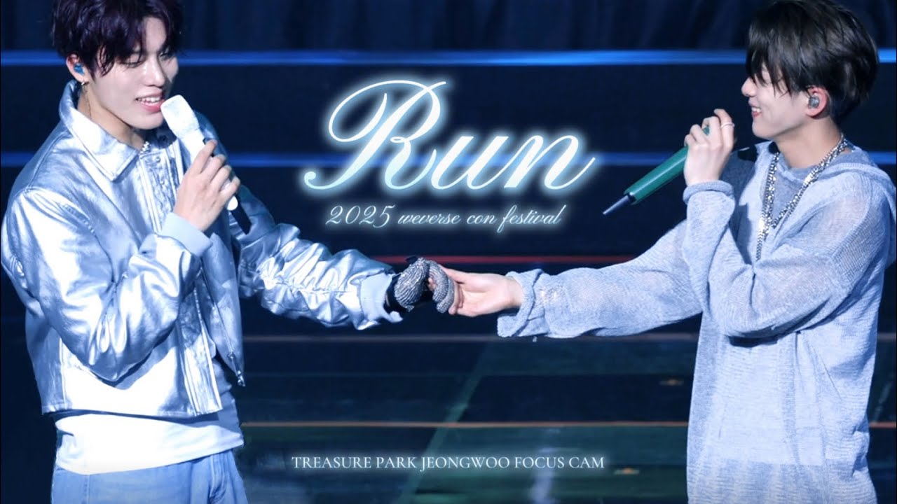[4K] 250531 Weverse Con Festival 위버스콘 ：RUN💍트레저 박정우 직캠 TREASURE PARK JEONGWOO FANCAM