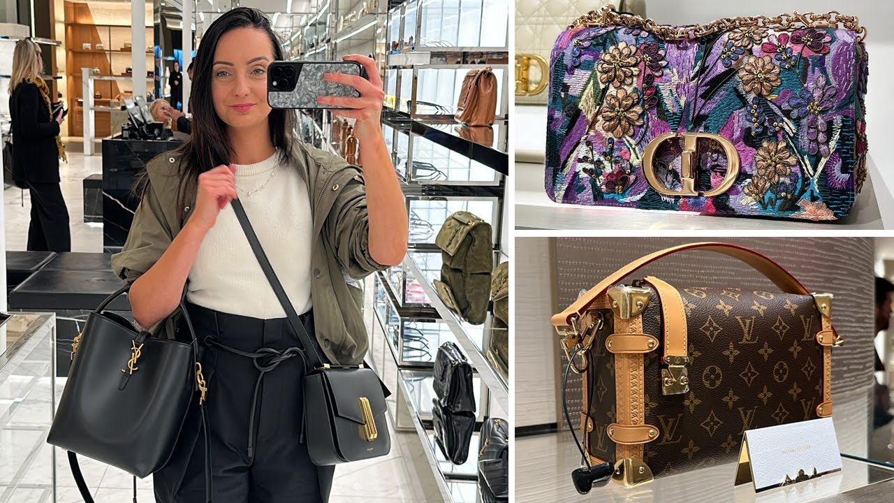 NEW BAGS 🔥 Come Luxury Shopping With Me 2023 Vlog ft. YSL, LV, Dior, Hermes