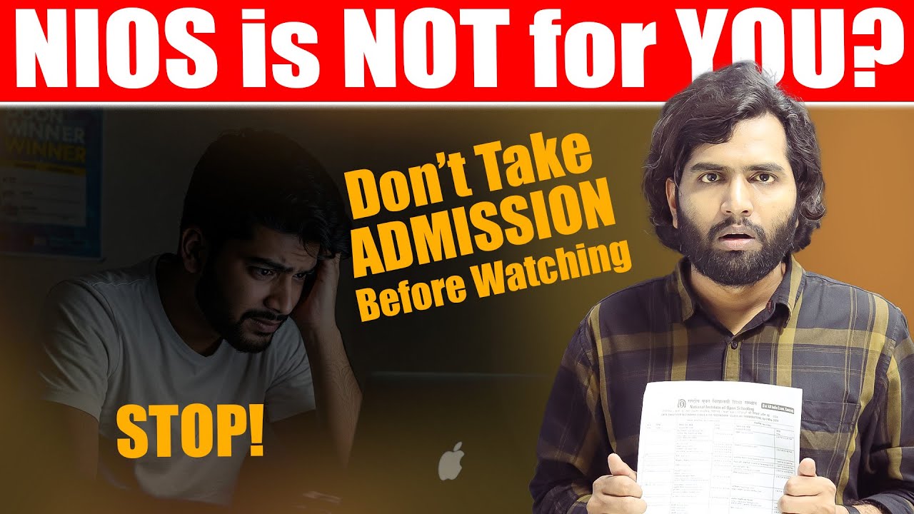 Avoid These Mistakes!🚨 Watch Before Taking NIOS Admission | Must-Know Tips for Students