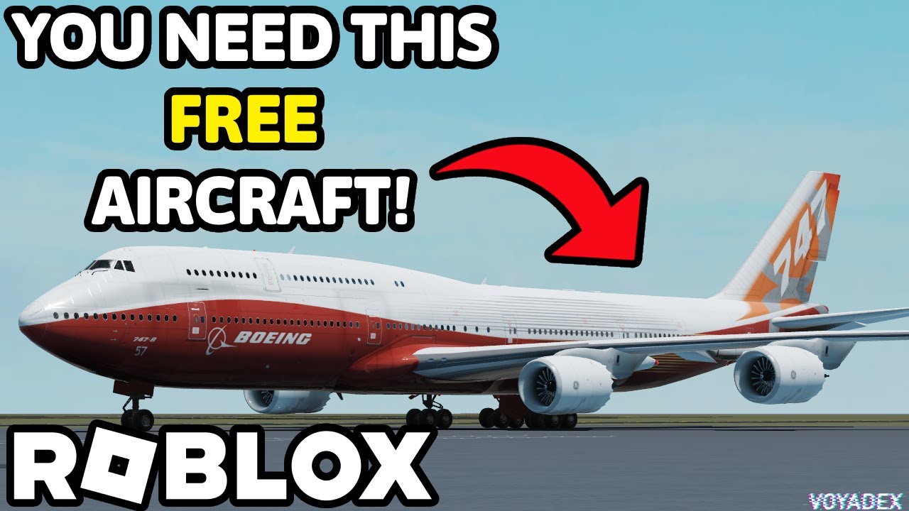 Почему этот БЕСПЛАТНЫЙ самолет важен для авиации в ROBLOX!