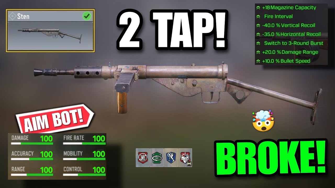 Сборка оружейника STEN 