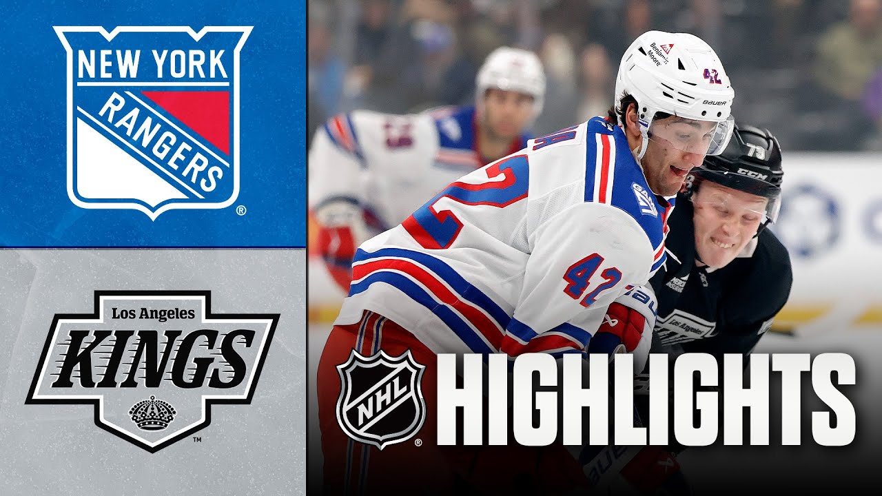 Rangers vs. Kings | NHL Highlights | January 20, 2026
