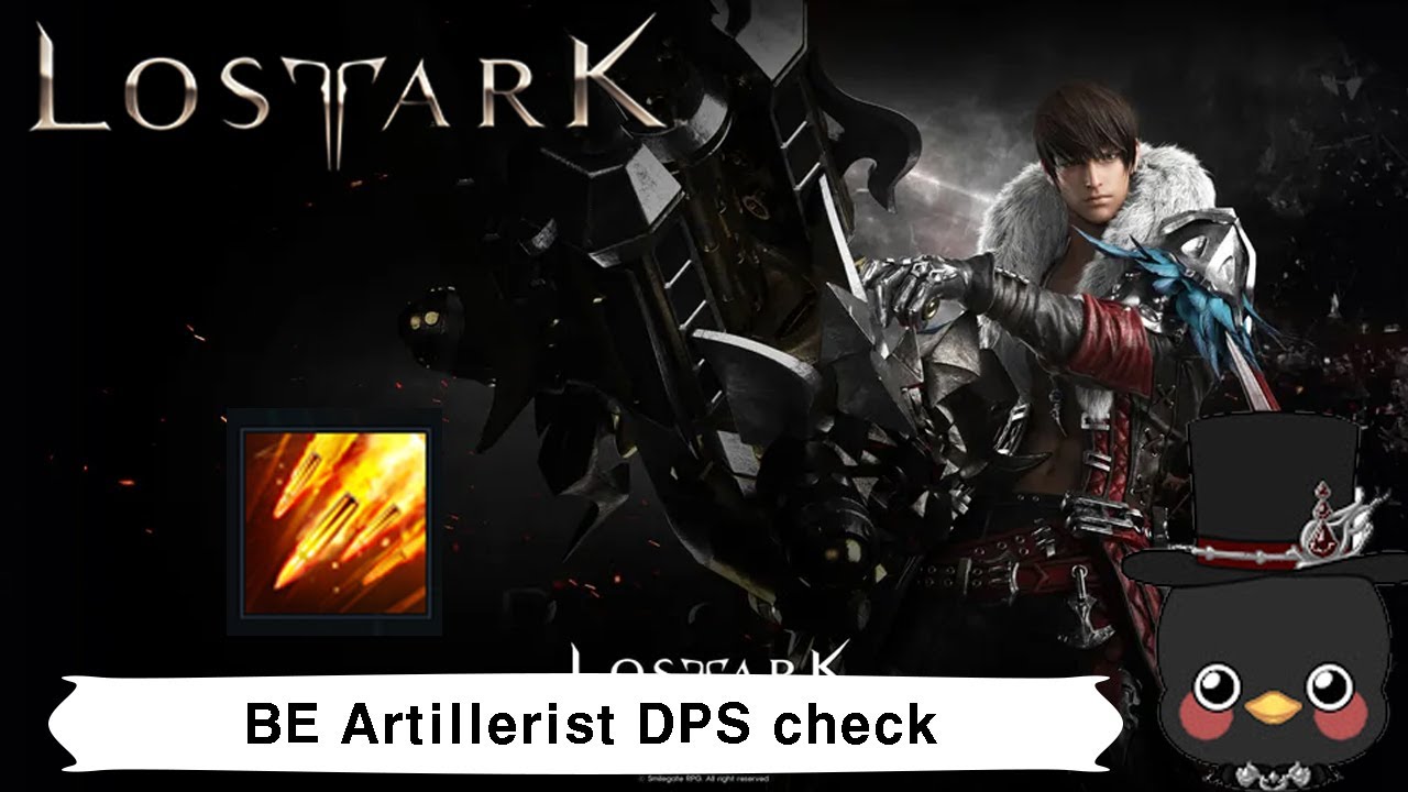 (KR)Lostark 1761(Combat score 5371) Barrage Artillerist DPS check(rumeros kill)