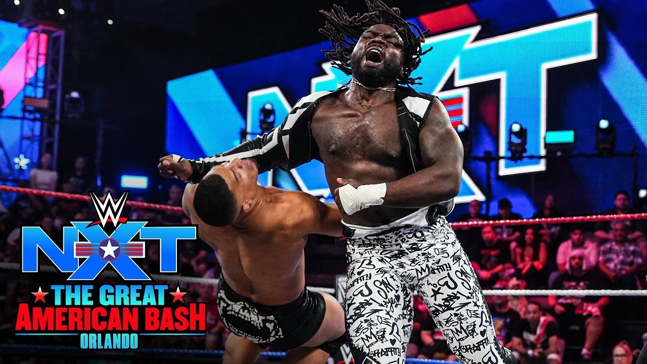 Saquon Shugars vs. Dion Lennox_ NXT Great American Bash 2026 highlights