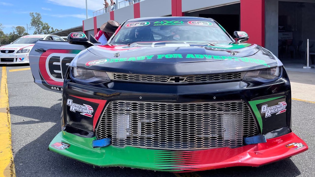 V8 Camaro Drivers Experience Queensland Raceway Australia 🇦🇺