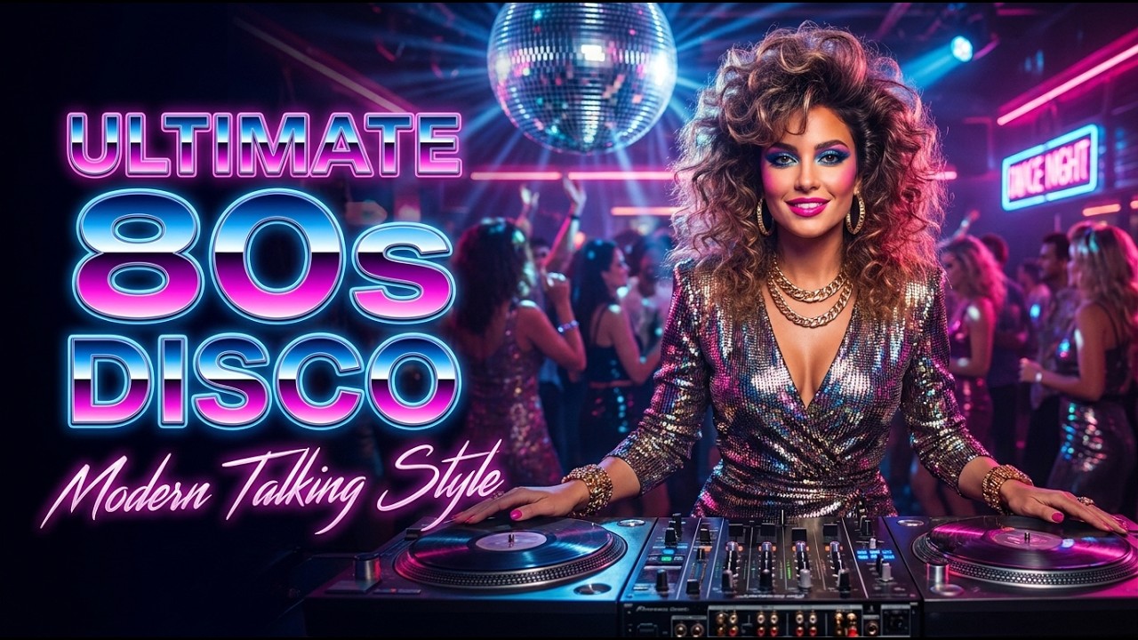 Euro Disco 80s Midnight Anthems • Italo Disco Modern Talking Style