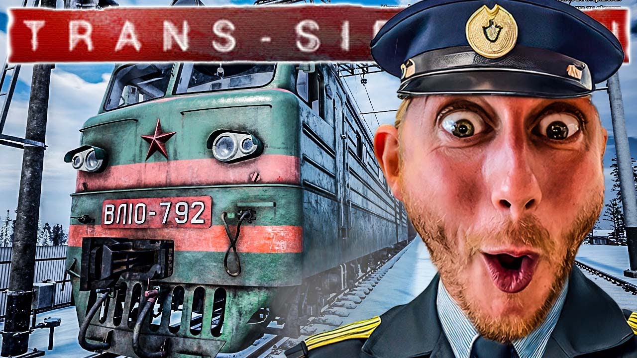 Mit der EISENBAHN durch EIS und SCHNEE in SIBIRIEN #01 | Trans Siberian - Railway Simulator