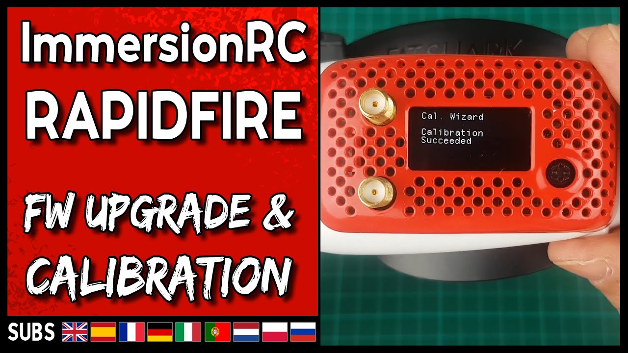 ImmersionRC RapidFire - Firmware Upgrade & Calibration